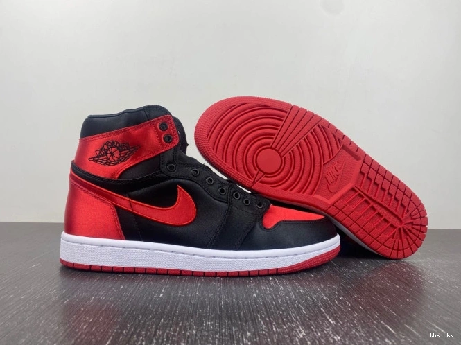 Cheap TBK Bred Jordan FD4810-061 Air WMNS Satin High OG 1 0818